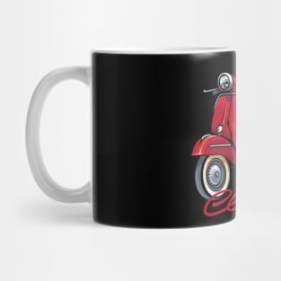 Italy Classic Vespa Scooter Moped Bike Retro Love Vintage Mug